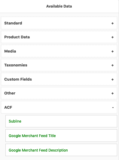 Wie Du in WooCommerce maßgeschneiderte Google Merchant Feeds mit einzigartigen Produkttiteln & -beschreibungen exportierst (WP All Export & ACF) 2