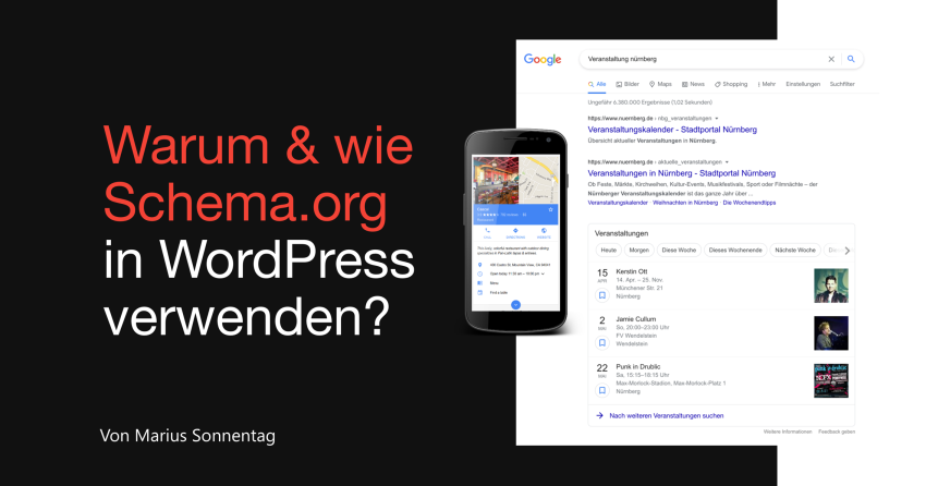 Warum & wie Schema.org in Wordpress anwenden